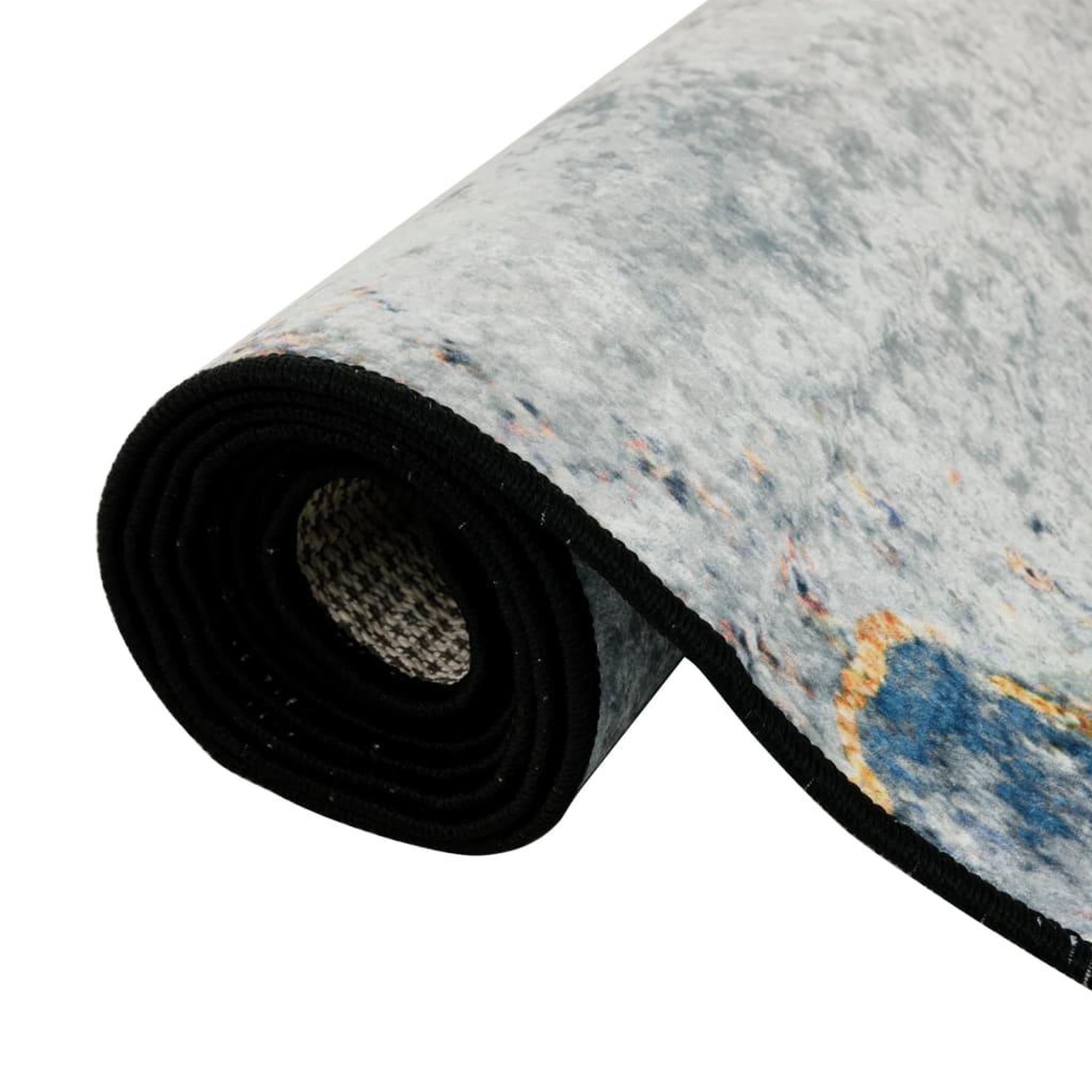 Voir la diapositive 5 : VIDAXL Tapis lavable multicolore 190x300 cm antiderapant