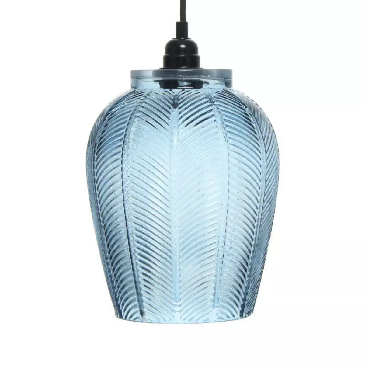 Paris Prix Lampe Suspension Design  Bianca  34cm Bleu