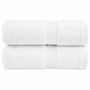 Voir la diapositive 1 : VIDAXL Serviettes de visage de qualité supérieure SOLUND 2 pcs blanc