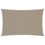 Voir la diapositive 2 : VIDAXL Voile de parasol tissu oxford rectangulaire 4x7 m taupe