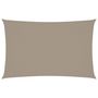 Voir la diapositive 2 : VIDAXL Voile de parasol tissu oxford rectangulaire 4x7 m taupe