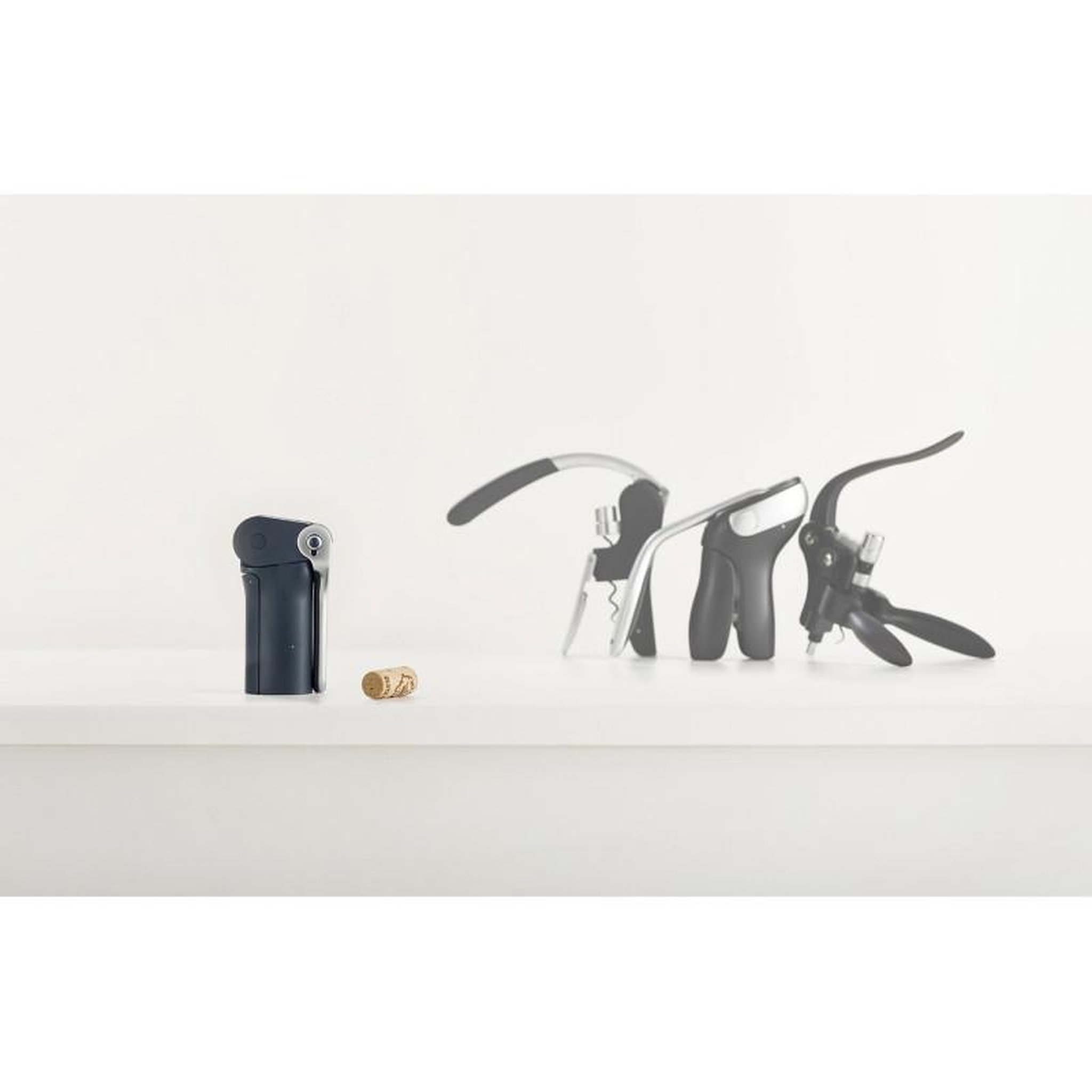 Voir la diapositive 3 : Joseph Joseph Accessoire cave à vin Joseph Joseph BarWise Tire bouchon a levier compact Bleu