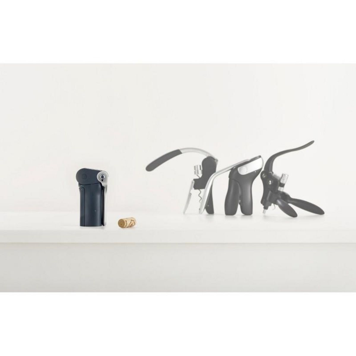 Joseph Joseph Accessoire cave à vin Joseph Joseph BarWise Tire bouchon a levier compact Bleu