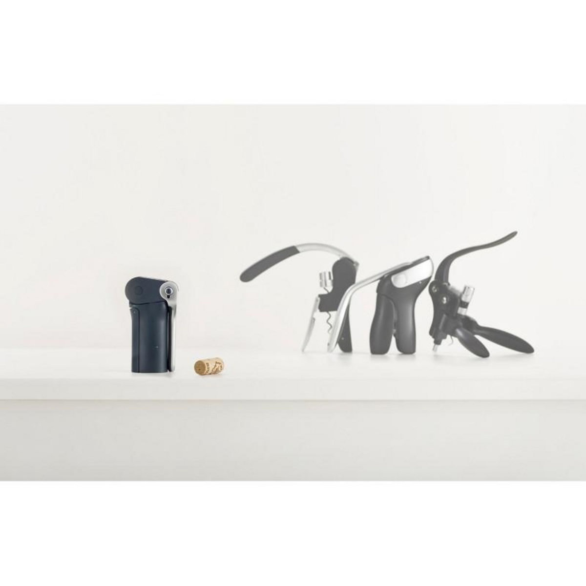 Joseph Joseph Accessoire cave à vin Joseph Joseph BarWise Tire bouchon a levier compact Bleu