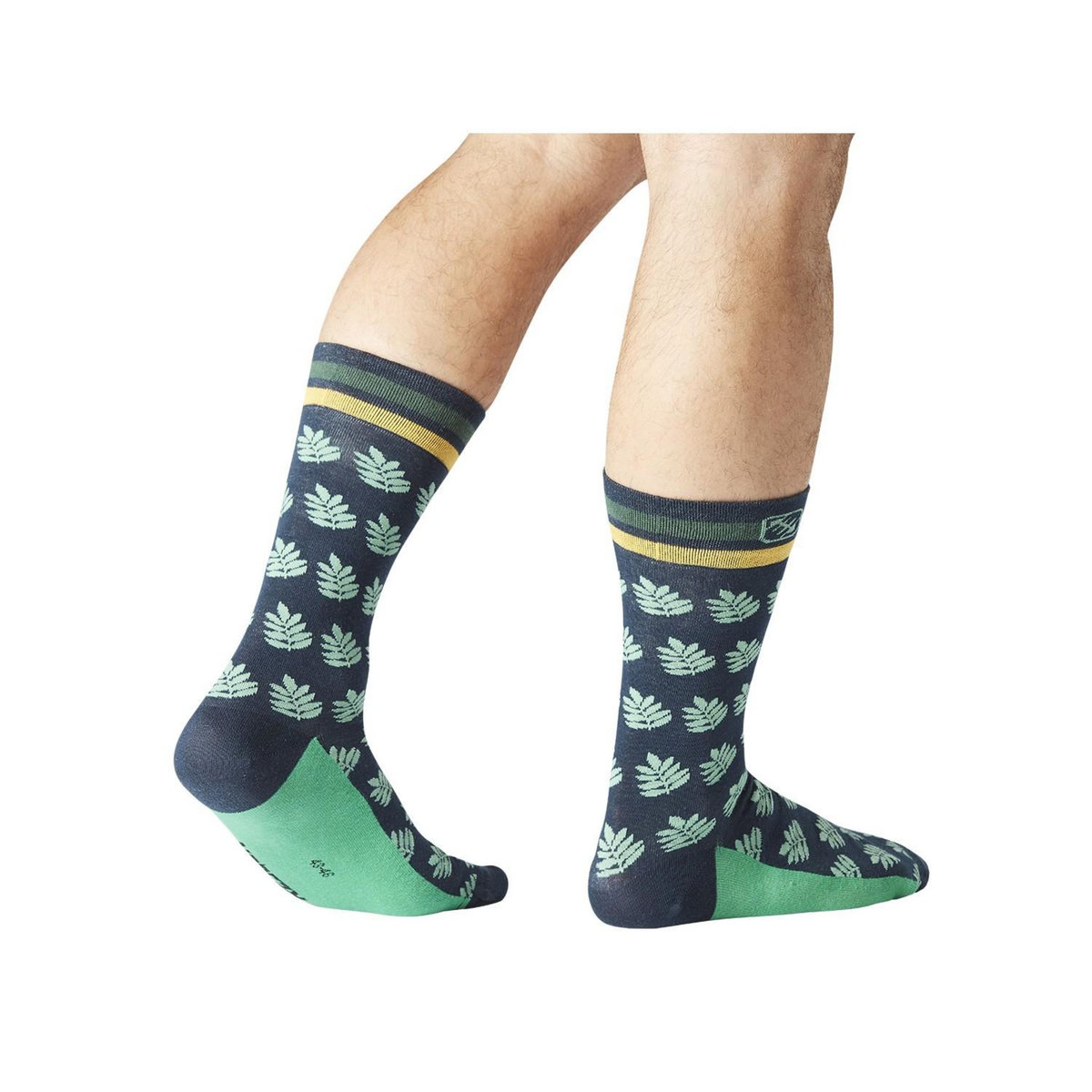 FREEGUN Lot de 4 Paires de Chaussettes de ville homme Fantaisie Fruts