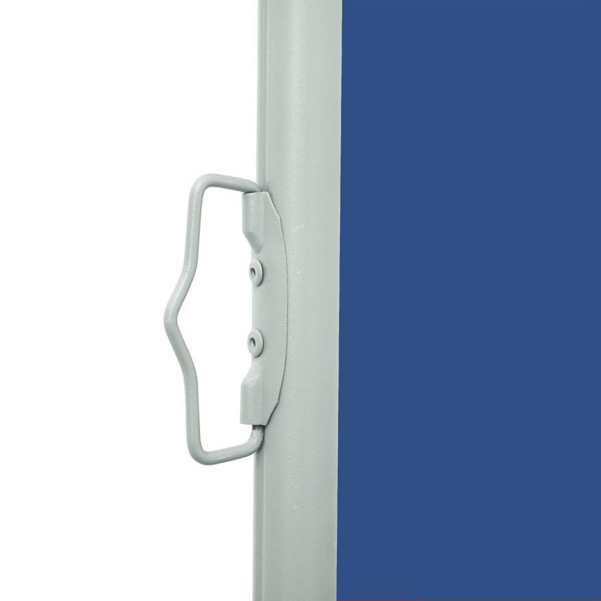 VIDAXL Auvent lateral retractable de patio 600x160 cm bleu