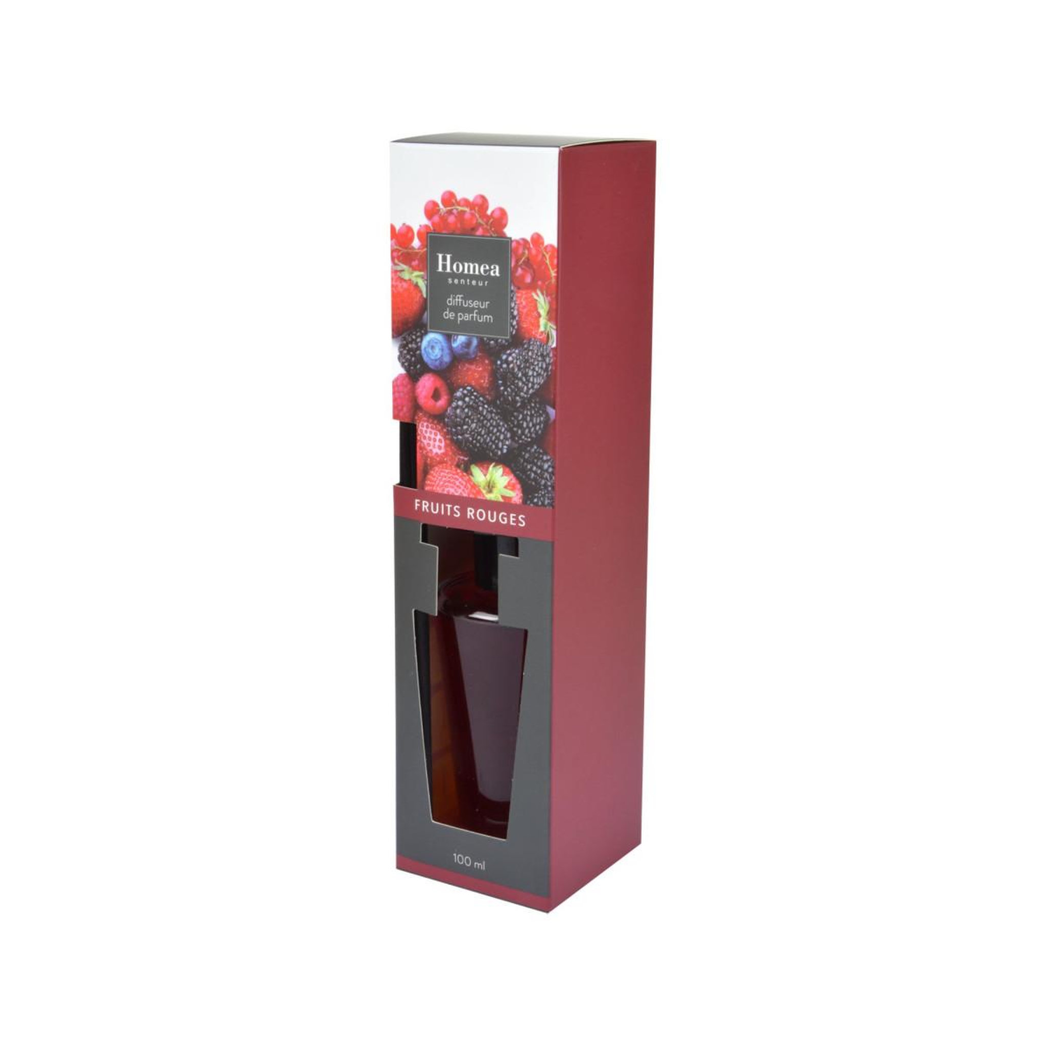 Voir la diapositive 3 : HOMEA Diffuseur de Parfum  Essentiel II  100ml Fruits Rouges