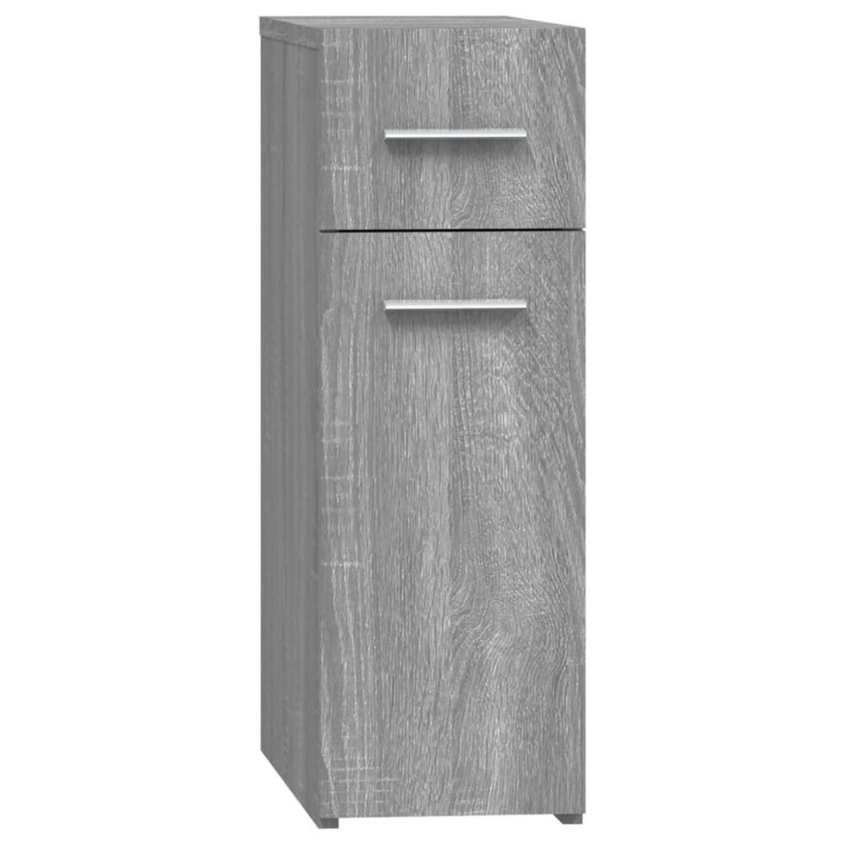 VIDAXL Armoire apothicaire Sonoma gris 20x45,5x60 cm Bois d'ingenierie