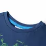VIDAXL T-shirt pour enfants bleu fonce 128