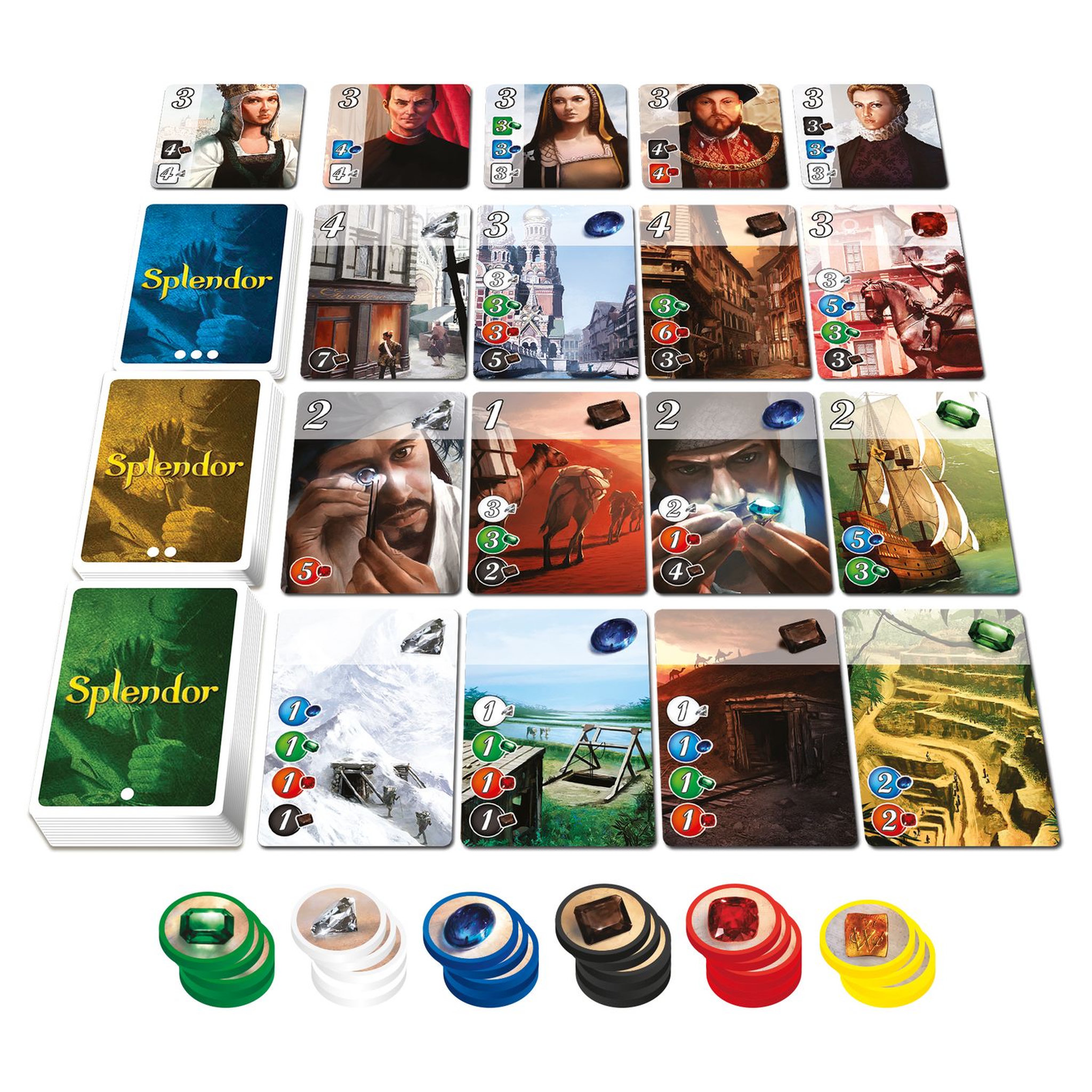 Voir la diapositive 2 : ASMODEE Jeu Splendor