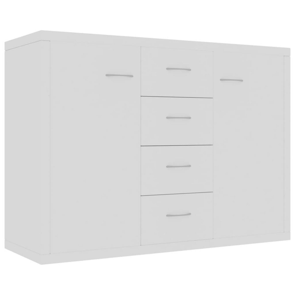 VIDAXL Buffet Blanc 88x30x65 cm Bois d'ingenierie