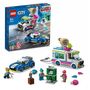 Voir la diapositive 2 : LEGO City 60314 - La Course-Poursuite du Camion de Glaces, Jouet Voiture Enfants dès 5 Ans
