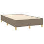Voir la diapositive 4 : VIDAXL Cadre de lit sans matelas taupe 120x200 cm tissu