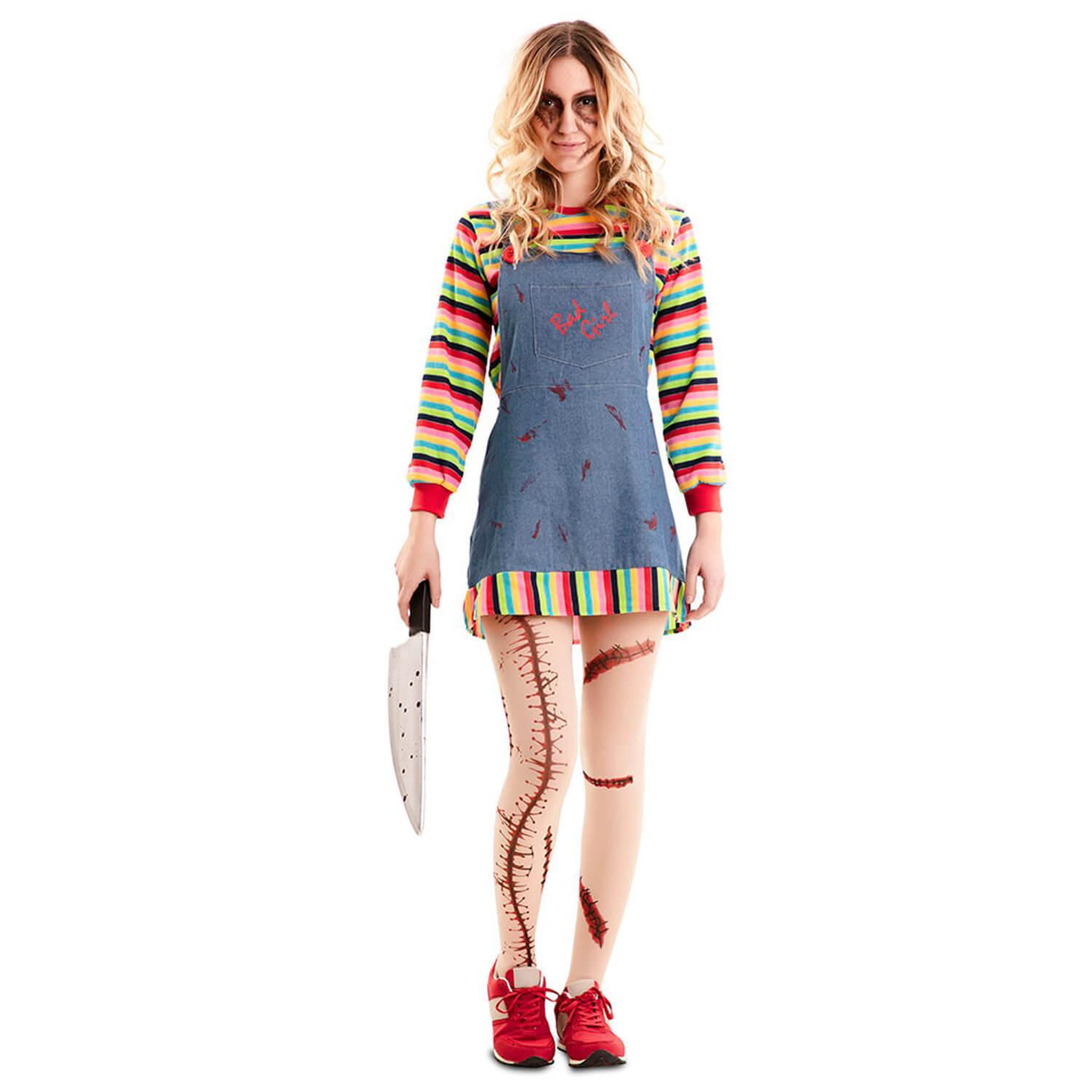 Voir la diapositive 1 : EURO CARNAVALES Déguisement enfant possédé - Femme - S - 36/38