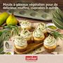 Voir la diapositive 2 : ZENKER Set pâtisserie avec moule à 12 muffins revêtu cire de carnauba, 2 bols à mixer, verre mesureur et spatule Zenker