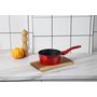 Voir la diapositive 2 : NAPOLEON Casserole induction rouge métallique 16 cm