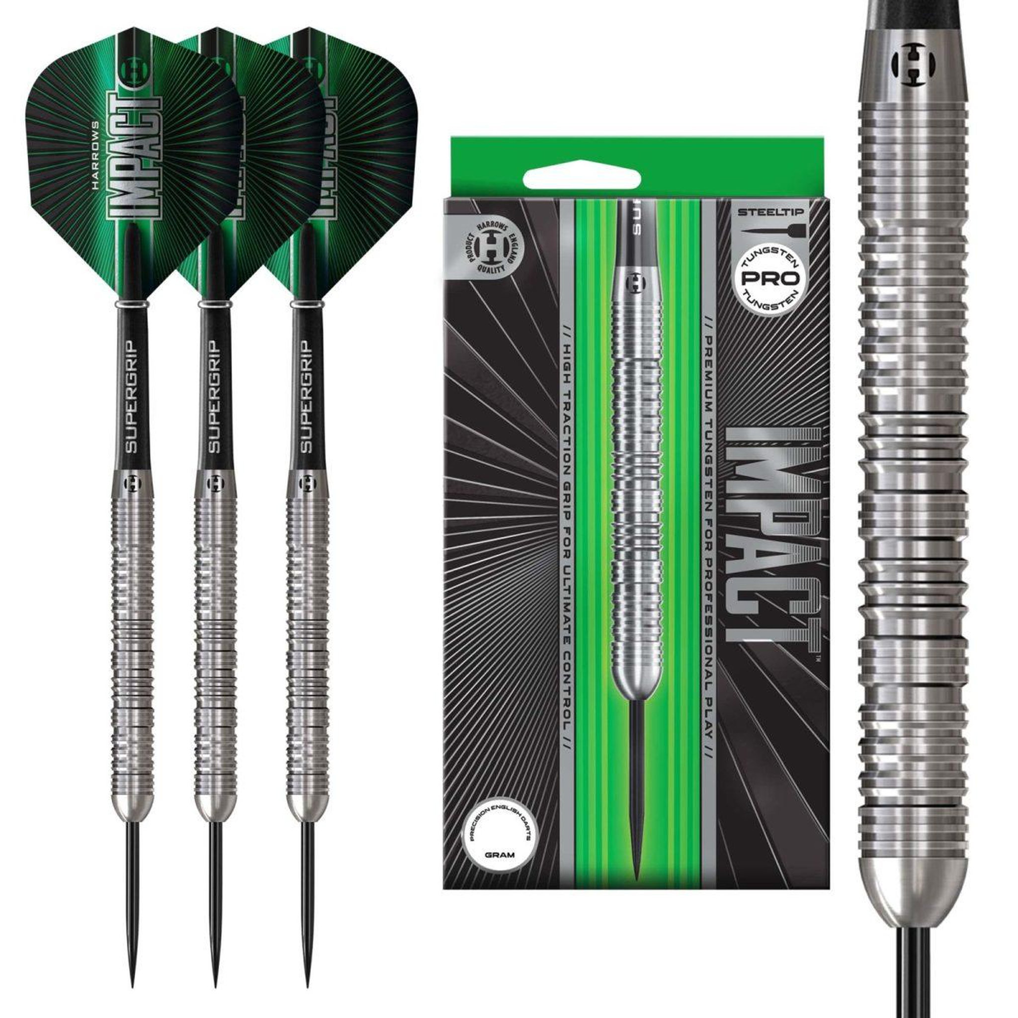 Harrows Fléchettes Impact Fléchette pointe acier 24g