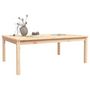 Voir la diapositive 4 : VIDAXL Table de jardin 121x82,5x45 cm bois massif de pin