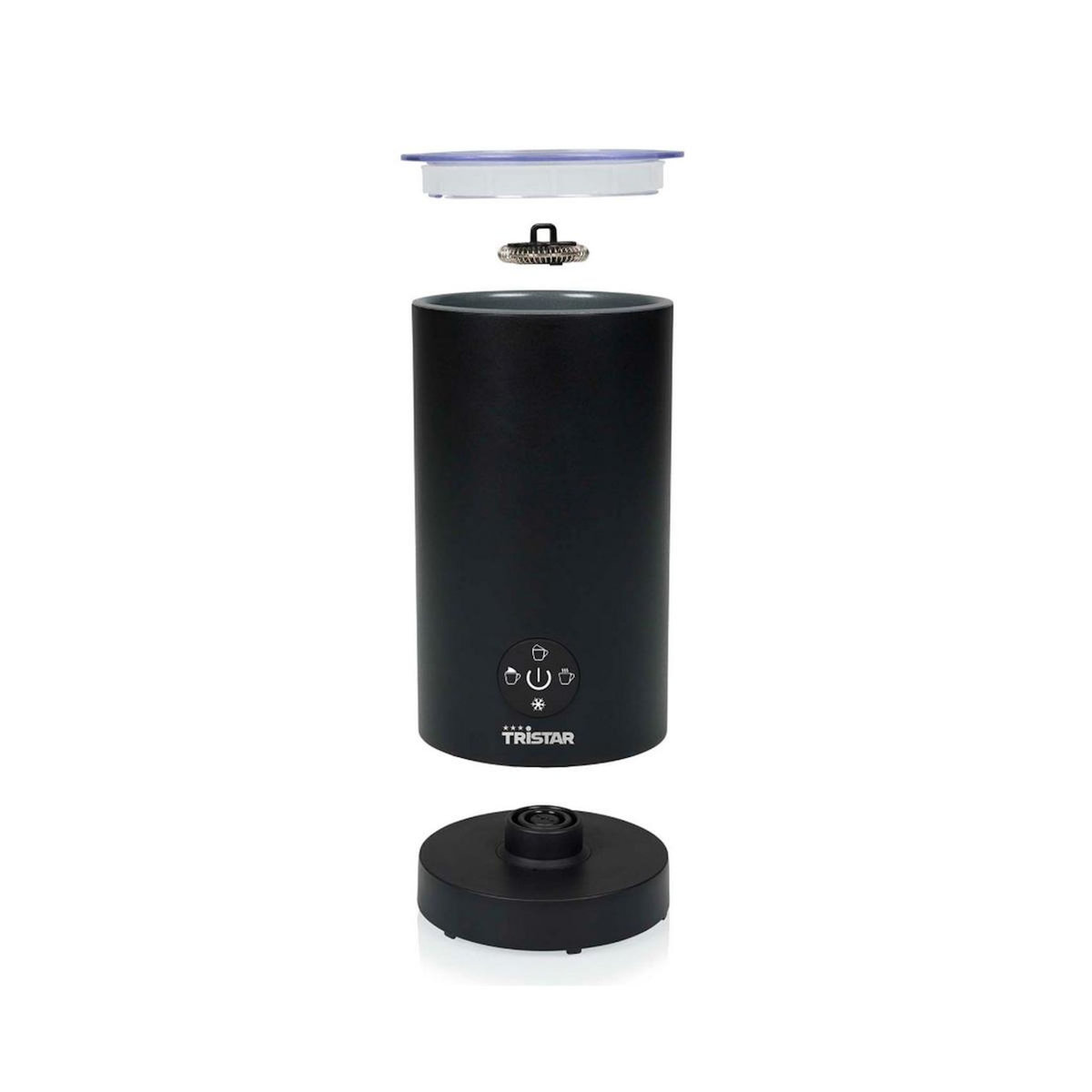 TRISTAR Emulsionneur mousseur  de lait 4 en 1 500w  0.3l noir - MK-2278