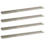 Voir la diapositive 2 : VIDAXL Etageres murales 4 pcs Gris beton 100x9x3 cm