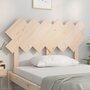 Voir la diapositive 3 : VIDAXL Tete de lit 122,5x3x80,5 cm Bois massif de pin