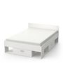 Voir la diapositive 6 : Lit adulte avec rangements LIMA 140X190/200cm