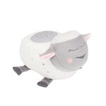 BADABULLE Veilleuse bébé peluche mouton projection d'étoiles