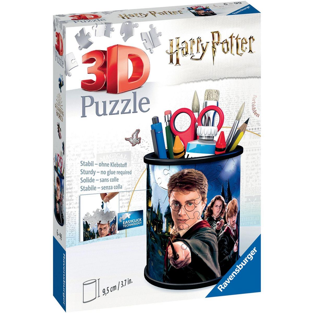 RAVENSBURGER Puzzles 3D 54 pièces Pot à Crayons