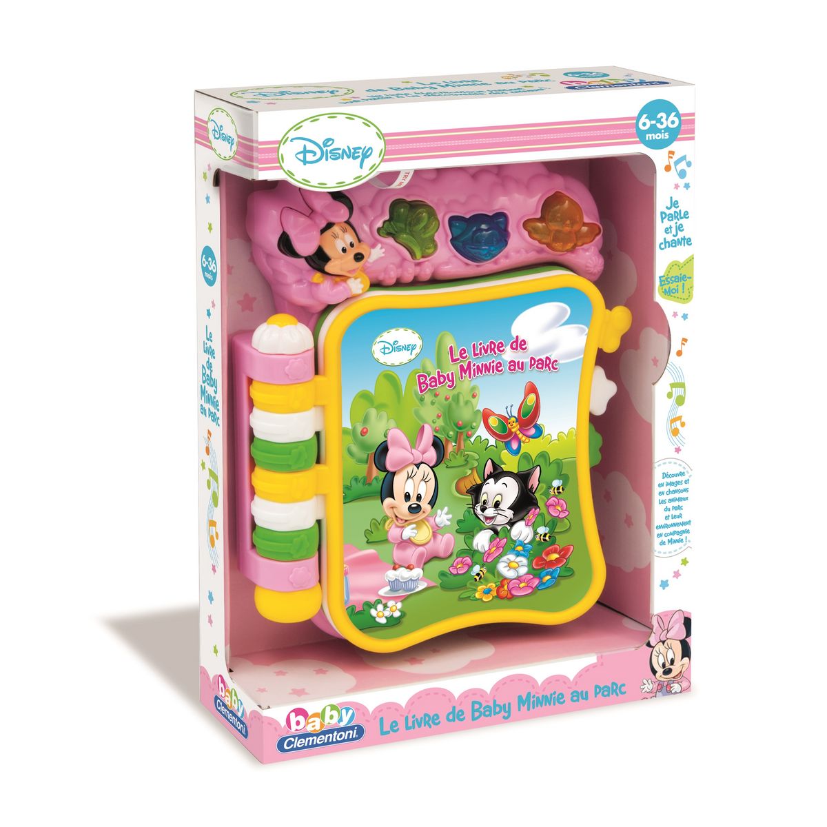CLEMENTONI Livre musical Minnie