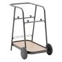 Voir la diapositive 4 : HESPERIDE Desserte de jardin en aluminium EASINESS - Honey et graphite