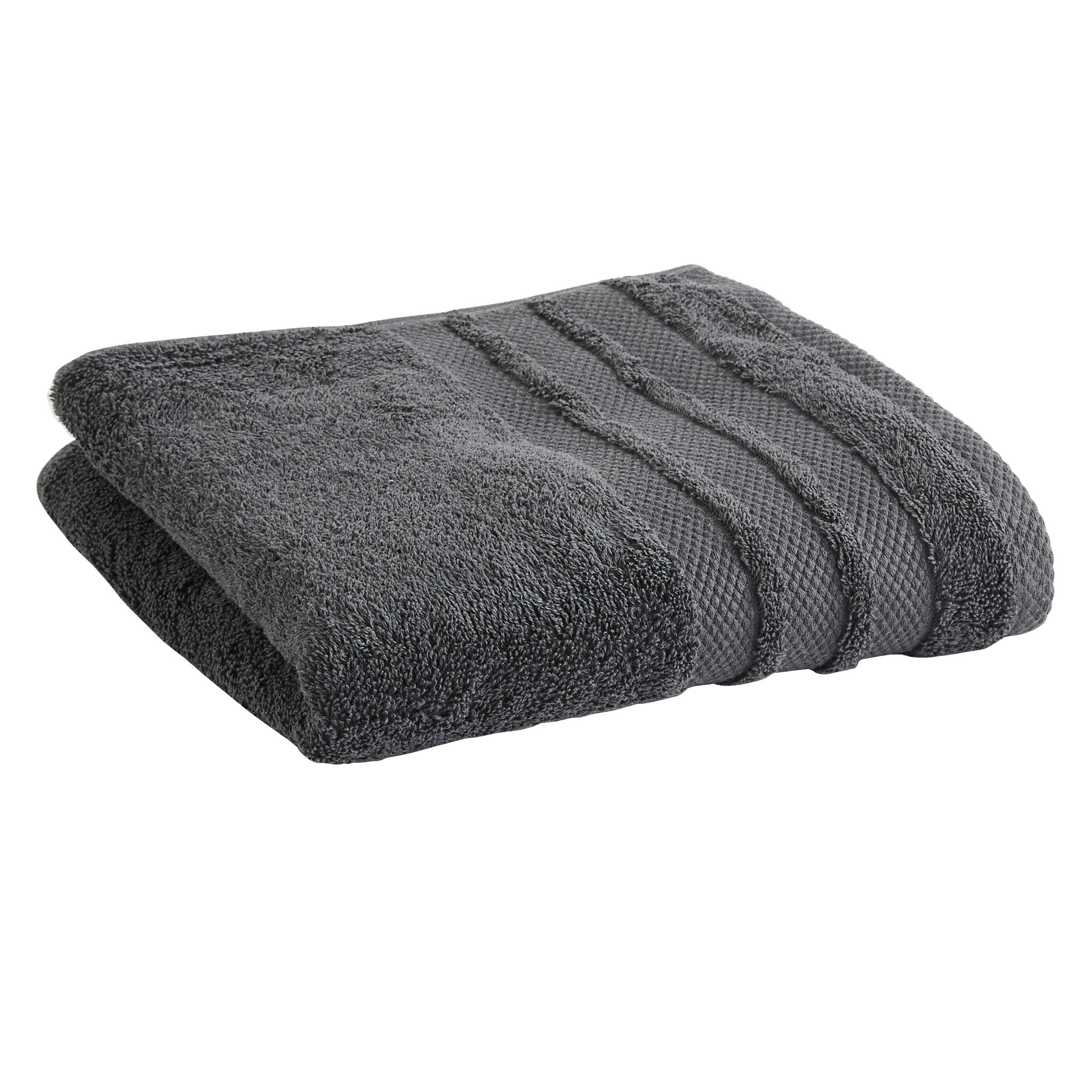 Voir la diapositive 1 : ACTUEL Serviette invité unie en coton 500 g/m²