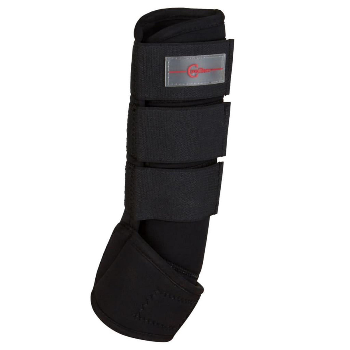 KERBL Kerbl Ensemble de guetres de cheval 4 pcs Complet Noir 320133