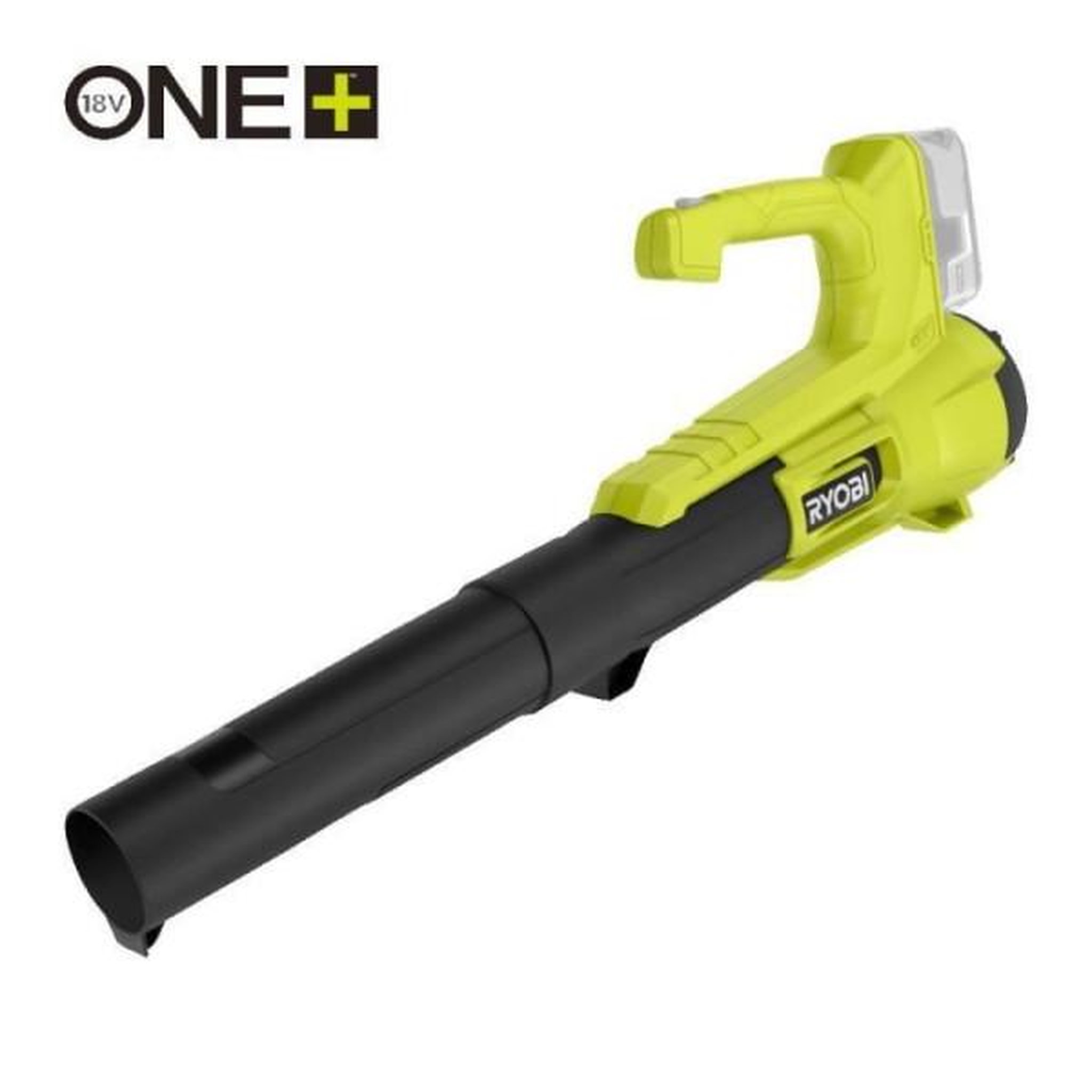 Voir la diapositive 2 : Ryobi RYOBI - Souffleur 18V ONE+ Turbo Jet - soufflerie 145 km/h - débit air max. : 7,1 m³/min - sans batterie ni chargeur - RY18BLA