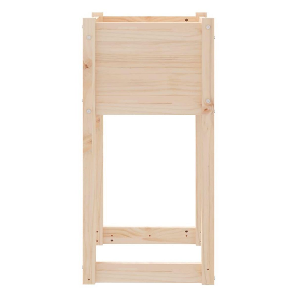 VIDAXL Jardiniere 40x40x81 cm Bois massif de pin