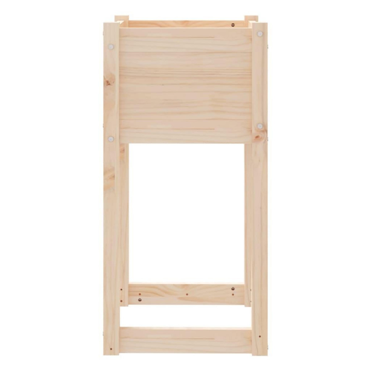 VIDAXL Jardiniere 40x40x81 cm Bois massif de pin