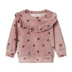 NAME IT T Shirt Manches Longues  Fille Guppy Fodine. Coloris disponibles : Rose