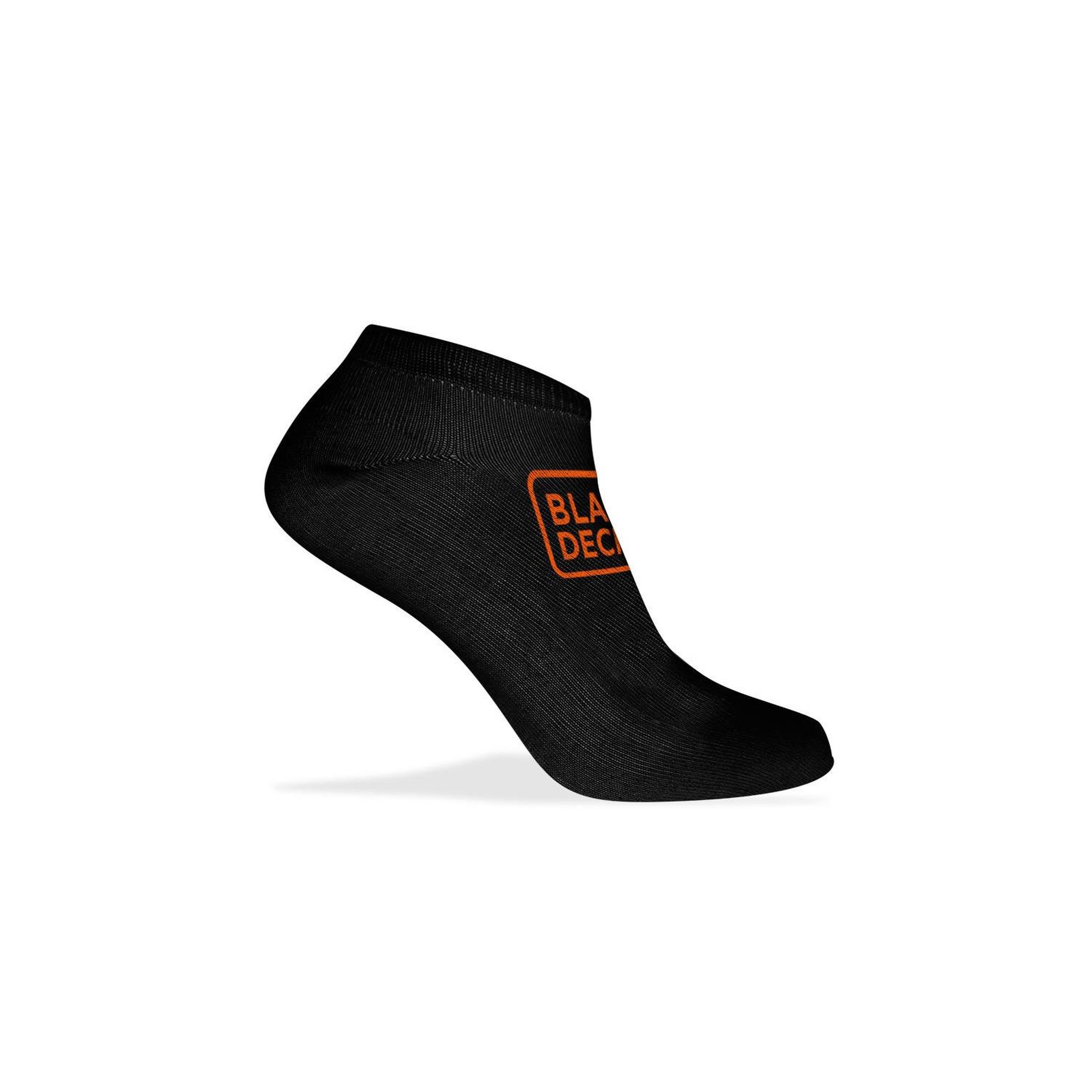 Voir la diapositive 2 : Black et Decker Lot de 9 paires de chaussettes low cut fines et respirantes