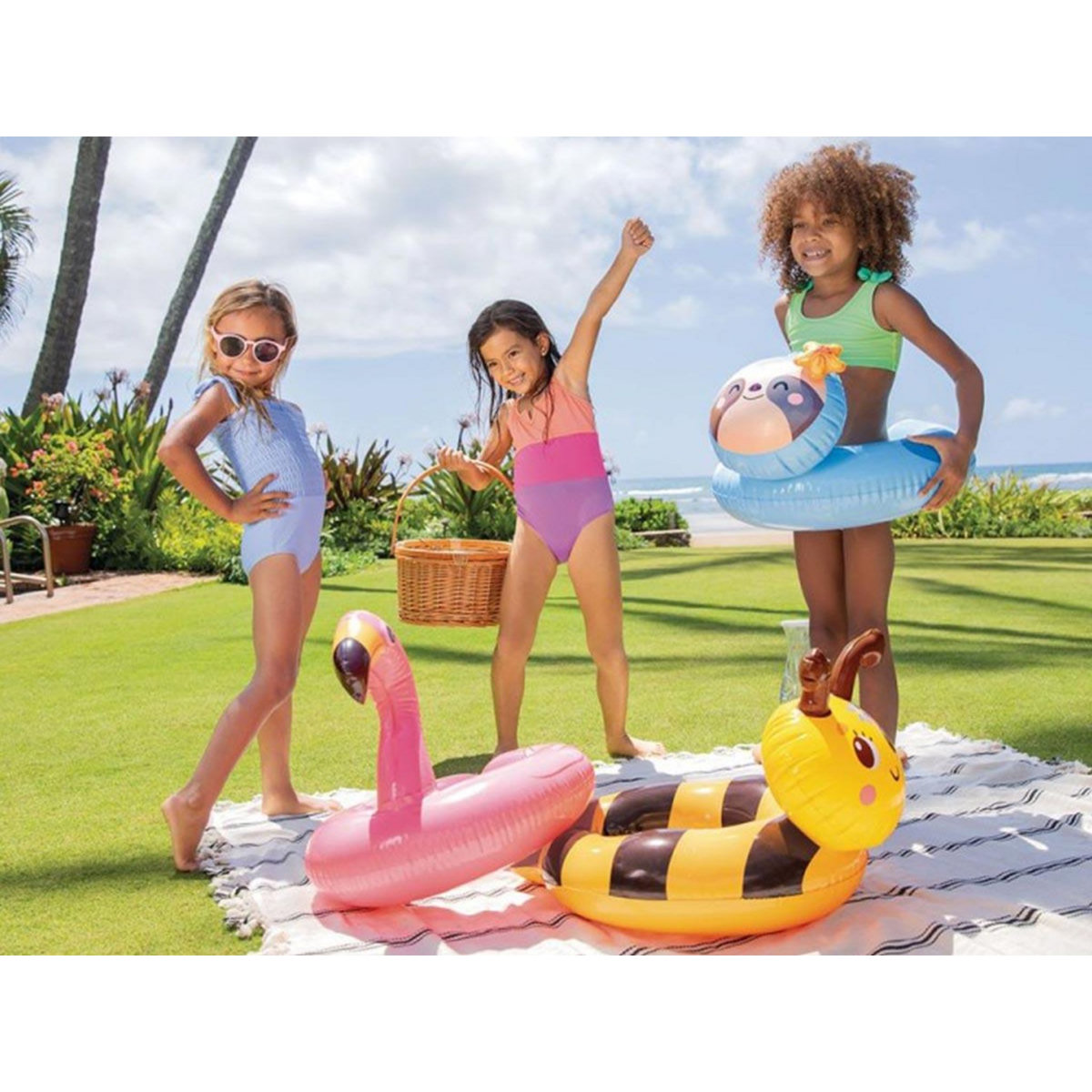 INTEX Bouée gonflable Paresseux - Intex