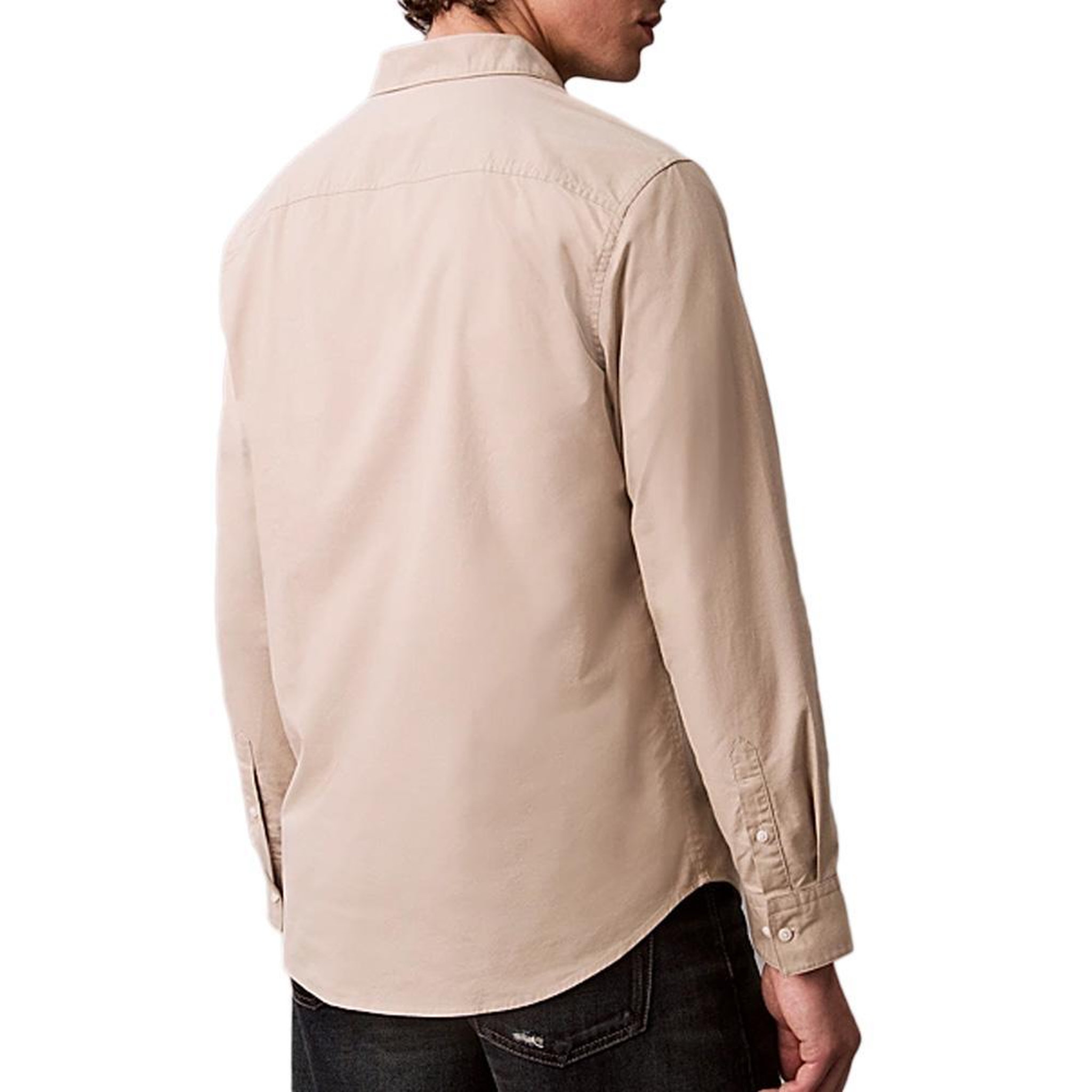 Voir la diapositive 2 : CALVIN KLEIN JEANS Chemise Beige Homme Calvin Klein Jeans Oxfords