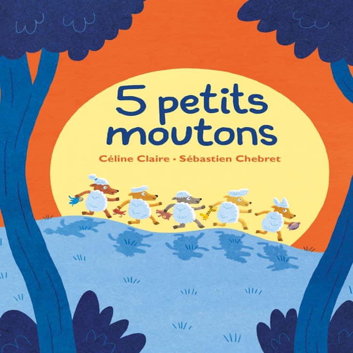 5 PETITS MOUTONS , Chebret Sébastien