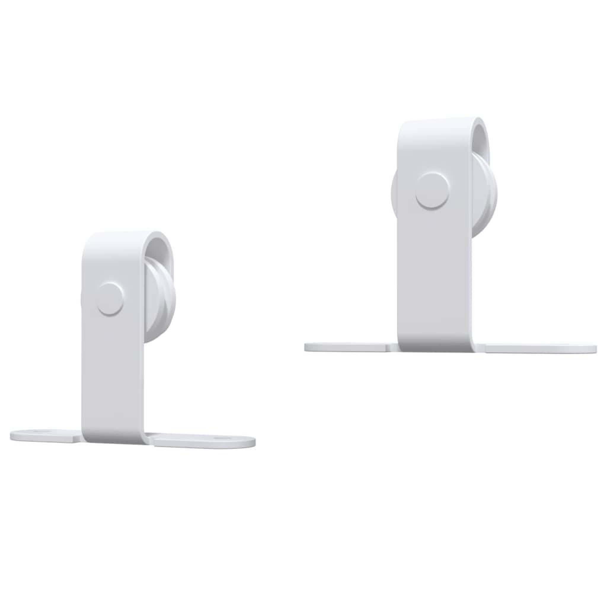 Voir la diapositive 5 : VIDAXL Kit mini de porte d'armoire coulissante Acier au carbone 200 cm