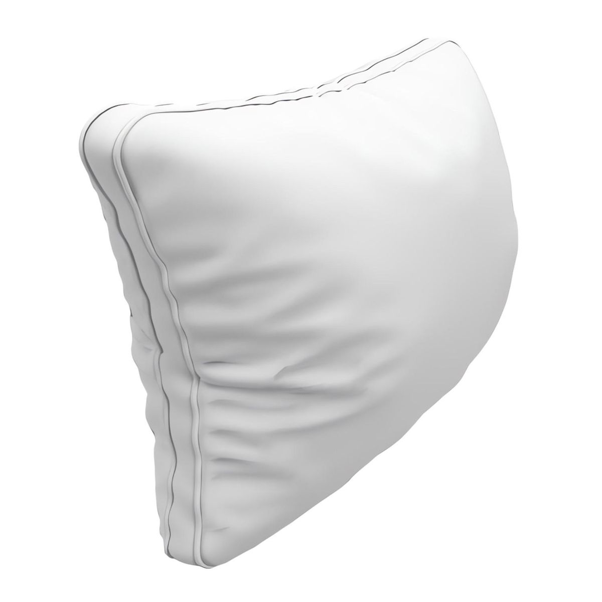 SOLEIL D'OCRE Oreiller blanc en coton NUAGE, par Soleil d'Ocre