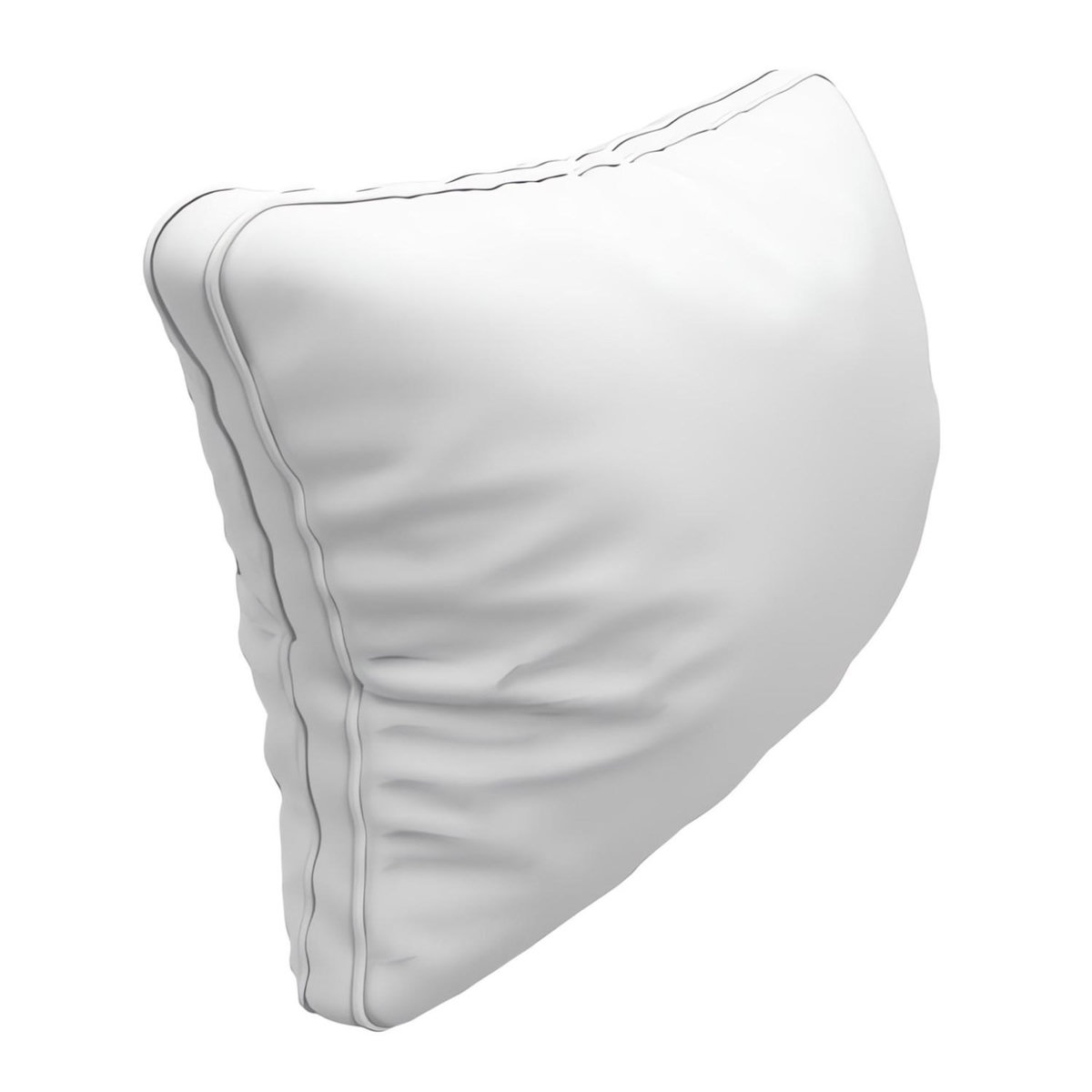 SOLEIL D'OCRE Oreiller blanc en coton NUAGE, par Soleil d'Ocre