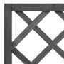 Voir la diapositive 5 : VIDAXL Jardiniere a treillis jardin Noir 70x30x135 cm Bois de sapin