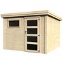 Voir la diapositive 2 : DECOR ET JARDIN Abri de jardin bois - 7,2m² - PAOLO