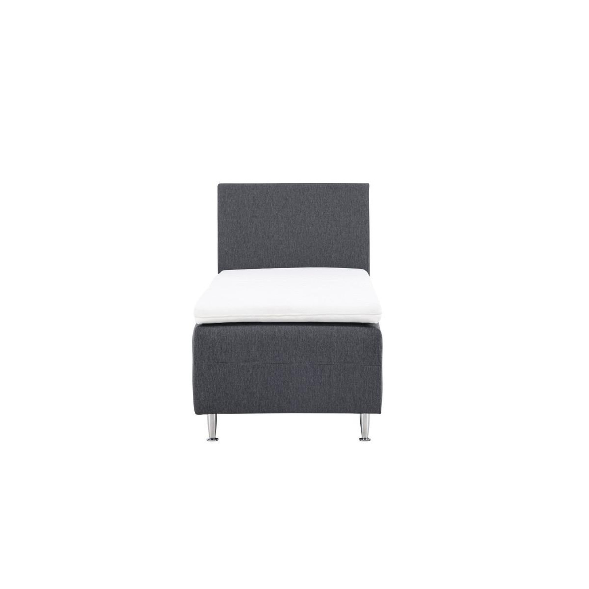 Voir la diapositive 3 : Paris Prix Lit enfant design  mesa  90x200cm gris foncé