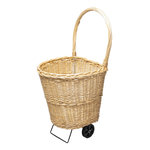 WERKAPRO Chariot à bûches en osier WERKA PRO