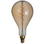 Voir la diapositive 1 : Paris Prix Ampoule Design  Spirale  31cm Ambre