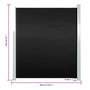 Voir la diapositive 6 : VIDAXL Auvent lateral retractable de patio 160x300 cm Noir