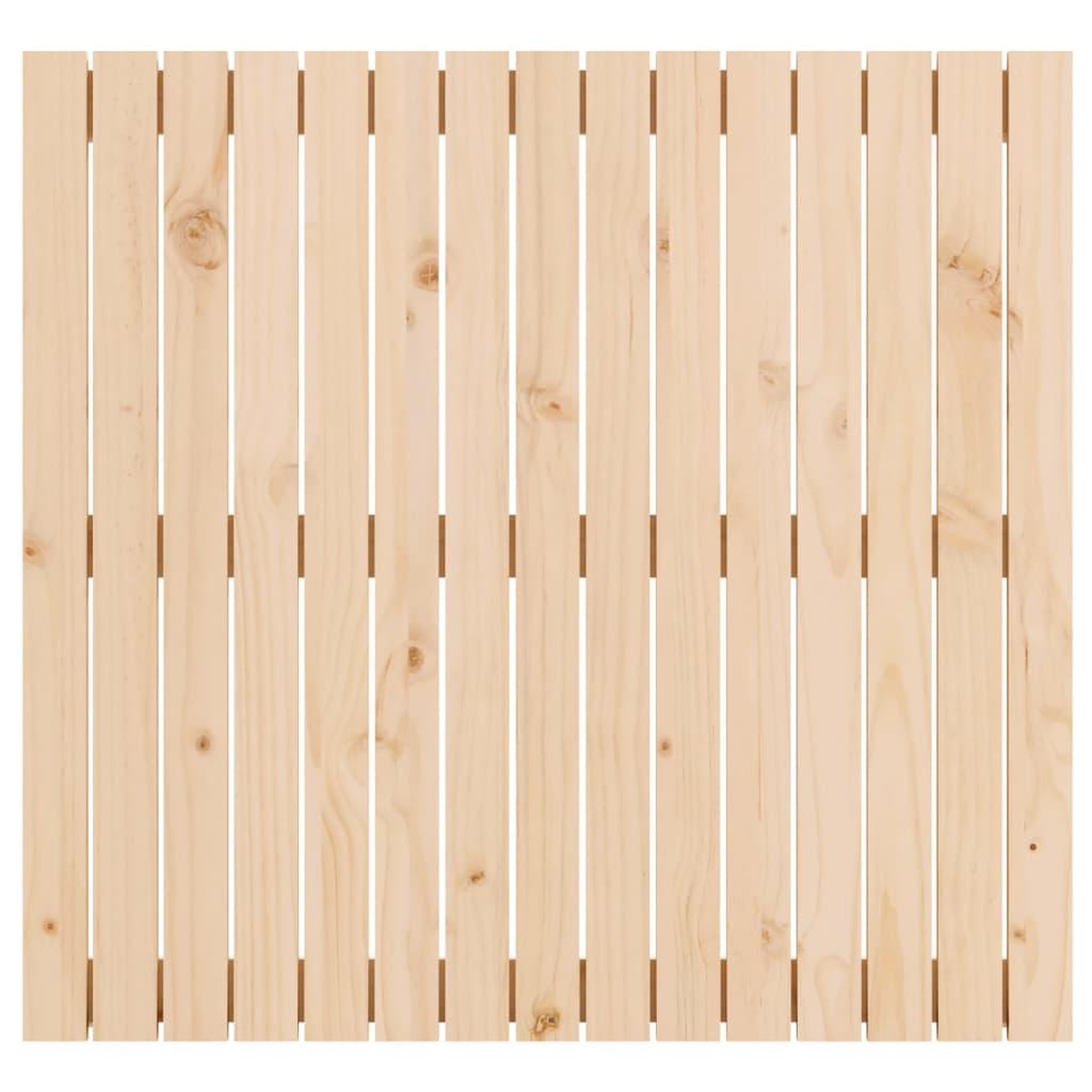 Voir la diapositive 4 : VIDAXL Tete de lit murale 95,5x3x90 cm Bois massif de pin